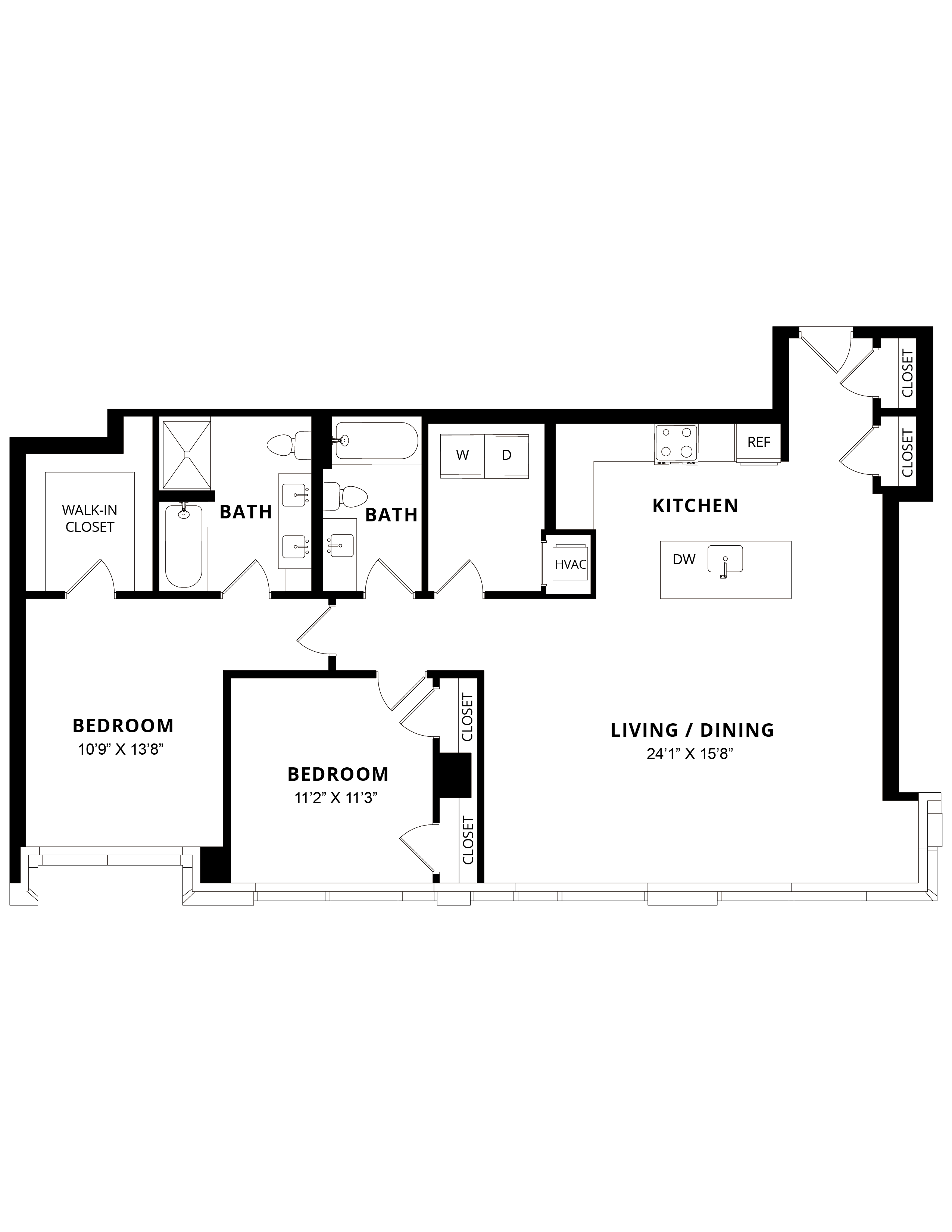 Floor Plan Image of Apartment Apt 3904